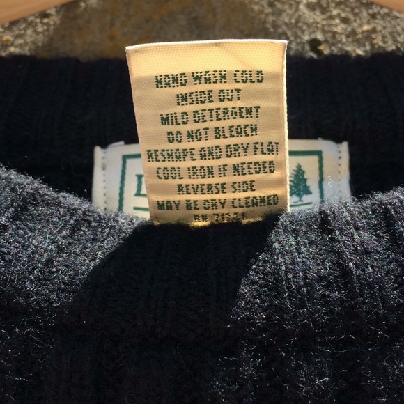 [SOLD] Vintage LL Bean Military Elbow Patch Sweatr - Picture 8 of 8